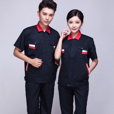 玻璃厂员工工作服款式图 玻璃厂员工工作服款式图